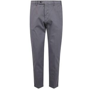 MICHAEL COAL Men's Flat-Front Twill Chinos Men GREY Pants
